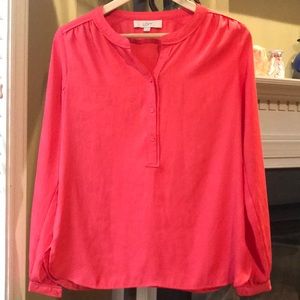 Ann Taylor Loft Peasant Style Blouse